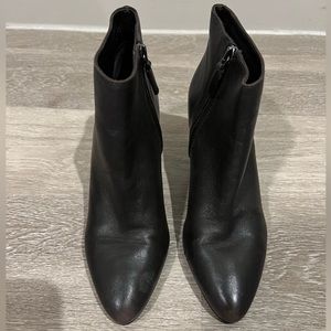 Prada chocolate brown leather boots. Size 37